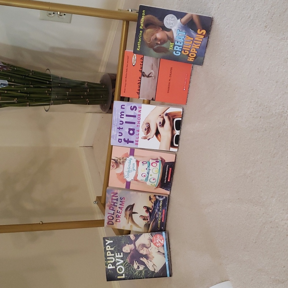 BOOKS Scholastic Books 📚 Mostly 5th Grade or Level 4 or 10 years old  (6 books)